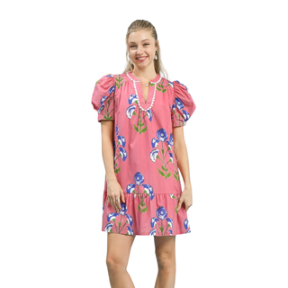Happy Bloom Mini Dress