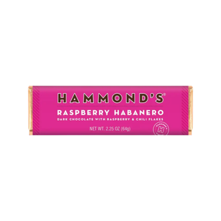 Hammond's Candies: Dark Chocolate Raspberry Habanero Candy Bar