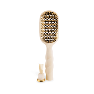 Teleties: Vented Hair Brush • Tan