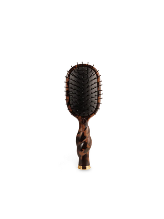 Teleties: Mini Detangler Hair Brush for Medium Hair • Tortoise