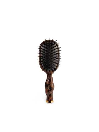 Teleties: Mini Boar Bristle Hair Brush • Tortoise