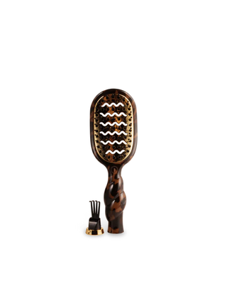Teleties: Mini Vented Hair Brush • Tortoise