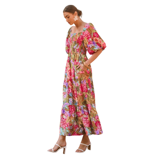 Blushing Garden Soirée Maxi Dress