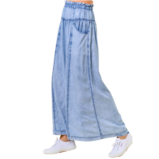 Blue Skies Wide Leg Pants w/ Tencel