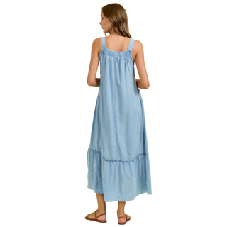 Chambray Daydream Midi w/ Tencel