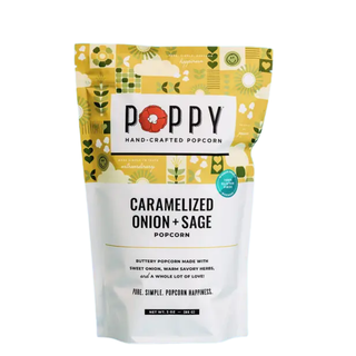 Poppy Hand-Crafted Popcorn: Caramelized Onion + Sage
