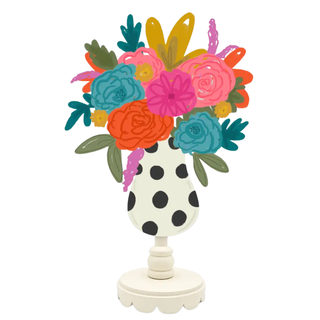 Doodles By Rebekah: Polka Dot Vase Topper