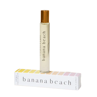 Coast+Salt: Banana Beach Perfume Roller • 10ml|.33 oz