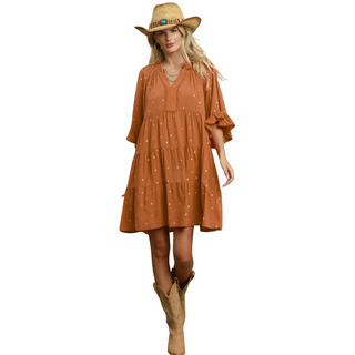 Terracotta Sky Dress