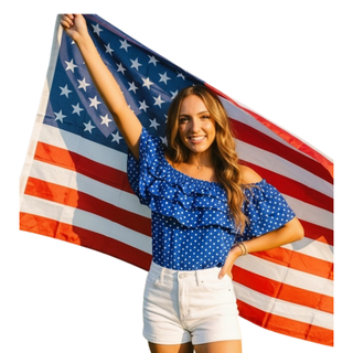 Firecracker Ruffle Top