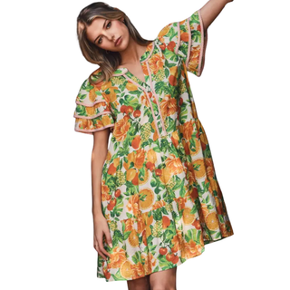 Citrus Grove Charm Dress