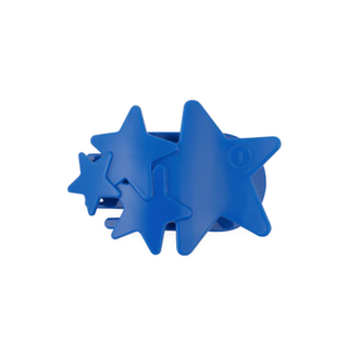 Teleties: Blue Shooting Star Medium Flat Hair Clip