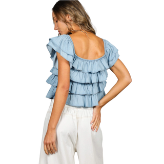 Ruffle Me This Top