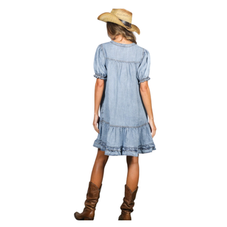 Chambray Charm Dress