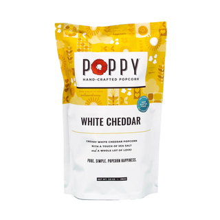 Poppy Hand-Crafted Popcorn • White Cheddar