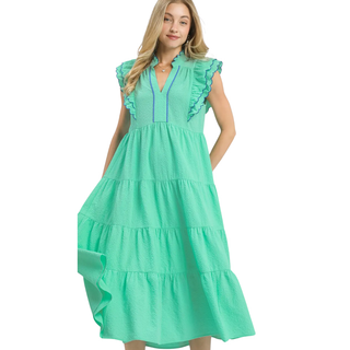 Mint Julep Midi Dress
